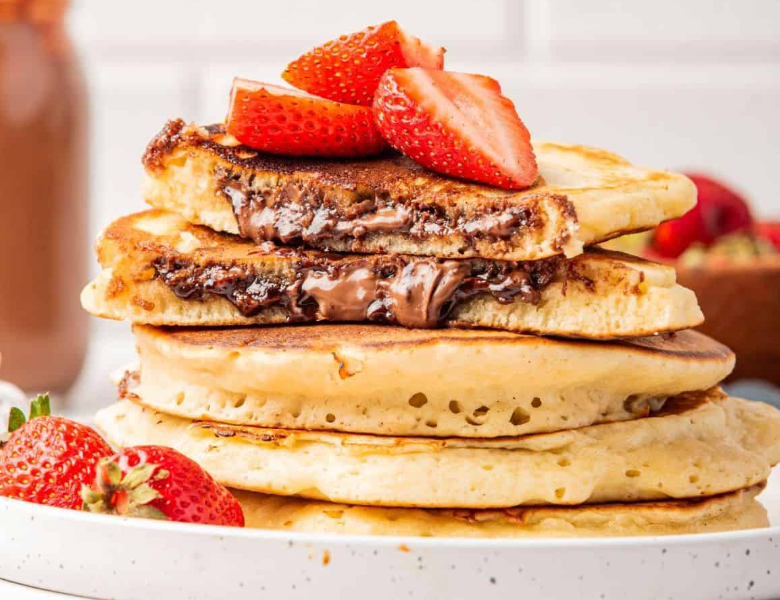 Pancake (Honey or Nutella or Strawberry) 